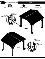 Preview for 41 page of Backyard Discovery 10x12 BRINDLEWOOD GAZEBO Owner'S Manual & Assembly Instructions