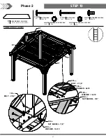 Preview for 37 page of Backyard Discovery 12 x 10 BROOKDALE Owner'S Manual & Assembly Instructions