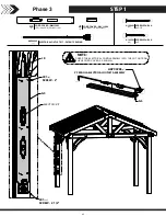 Preview for 42 page of Backyard Discovery 12 x 10 BROOKDALE Owner'S Manual & Assembly Instructions