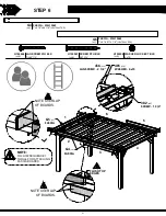 Preview for 21 page of Backyard Discovery 14x10 BROCKTON PERGOLA Owner'S Manual & Assembly Instructions