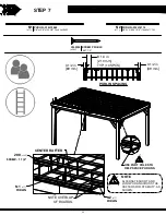 Preview for 22 page of Backyard Discovery 14x10 BROCKTON PERGOLA Owner'S Manual & Assembly Instructions