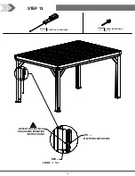 Preview for 28 page of Backyard Discovery 14x10 BROCKTON PERGOLA Owner'S Manual & Assembly Instructions