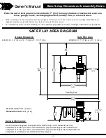 Preview for 13 page of Backyard Discovery 1605022D Owner'S Manual & Assembly Instructions