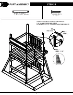 Preview for 58 page of Backyard Discovery 1605022D Owner'S Manual & Assembly Instructions