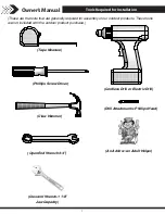 Preview for 9 page of Backyard Discovery 1806818 Owner'S Manual