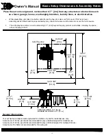 Предварительный просмотр 13 страницы Backyard Discovery 1902329B Owner'S Manual & Assembly Instructions