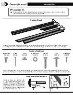 Preview for 8 page of Backyard Discovery 1906617 Owner'S Manual & Assembly Instructions