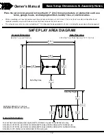 Предварительный просмотр 12 страницы Backyard Discovery 2051164B Owner'S Manual & Assembly Instructions