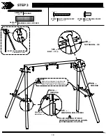 Предварительный просмотр 18 страницы Backyard Discovery 2051164B Owner'S Manual & Assembly Instructions