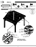 Предварительный просмотр 38 страницы Backyard Discovery 2101548 Owner'S Manual & Assembly Instructions