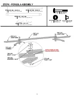 Предварительный просмотр 13 страницы Backyard Discovery 2101562 Manual