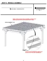 Предварительный просмотр 22 страницы Backyard Discovery 2101562 Manual