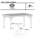 Предварительный просмотр 24 страницы Backyard Discovery 2101562 Manual