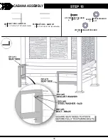 Предварительный просмотр 36 страницы Backyard Discovery 2102569 Owner'S Manual & Assembly Instructions