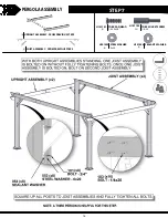 Предварительный просмотр 16 страницы Backyard Discovery 2105027B Assembly Manual