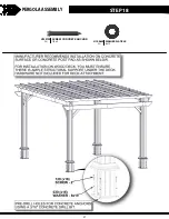 Предварительный просмотр 27 страницы Backyard Discovery 2105058B Owner'S Manual