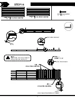 Предварительный просмотр 31 страницы Backyard Discovery 2105324 Owner'S Manual & Assembly Instructions