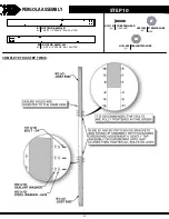 Предварительный просмотр 20 страницы Backyard Discovery 2105416 Owner'S Manual & Assembly Instructions