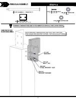 Предварительный просмотр 22 страницы Backyard Discovery 2105416 Owner'S Manual & Assembly Instructions