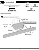 Предварительный просмотр 13 страницы Backyard Discovery 2105430 Owner'S Manual & Assembly Instructions