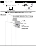 Предварительный просмотр 22 страницы Backyard Discovery 2105430 Owner'S Manual & Assembly Instructions