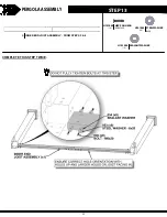 Предварительный просмотр 23 страницы Backyard Discovery 2105430 Owner'S Manual & Assembly Instructions