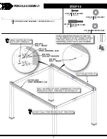 Предварительный просмотр 25 страницы Backyard Discovery 2105430 Owner'S Manual & Assembly Instructions