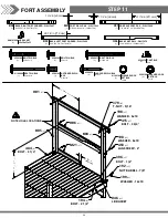 Предварительный просмотр 59 страницы Backyard Discovery 2200043 Owner'S Manual & Assembly Instructions