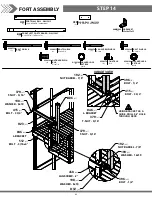 Предварительный просмотр 62 страницы Backyard Discovery 2200043 Owner'S Manual & Assembly Instructions