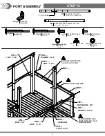 Предварительный просмотр 63 страницы Backyard Discovery 2200043 Owner'S Manual & Assembly Instructions