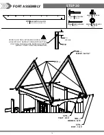 Предварительный просмотр 78 страницы Backyard Discovery 2200043 Owner'S Manual & Assembly Instructions