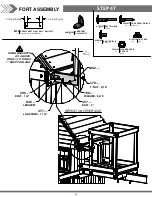 Предварительный просмотр 95 страницы Backyard Discovery 2200043 Owner'S Manual & Assembly Instructions