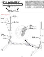 Предварительный просмотр 22 страницы Backyard Discovery 2206021 Manual