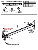 Preview for 15 page of Backyard Discovery 55010B Manual