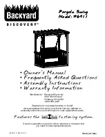 Предварительный просмотр 1 страницы Backyard Discovery 6411 Owner'S Manual
