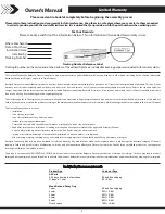 Предварительный просмотр 4 страницы Backyard Discovery 6613 Owner'S Manual & Assembly Instructions
