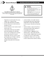 Предварительный просмотр 5 страницы Backyard Discovery 6613 Owner'S Manual & Assembly Instructions