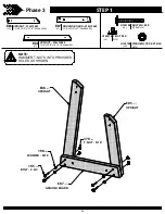 Предварительный просмотр 26 страницы Backyard Discovery 9198012 Owner'S Manual & Assembly Instructions