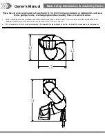 Предварительный просмотр 3 страницы Backyard Discovery 9198074 Owner'S Manual & Assembly Instructions