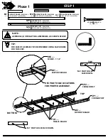 Preview for 13 page of Backyard Discovery ABERDEEN ARBOR 1905610 Owner'S Manual & Assembly Instructions