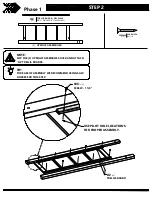 Preview for 14 page of Backyard Discovery ABERDEEN ARBOR 1905610 Owner'S Manual & Assembly Instructions