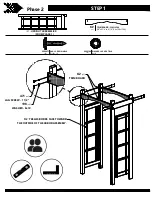 Preview for 17 page of Backyard Discovery ABERDEEN ARBOR 1905610 Owner'S Manual & Assembly Instructions