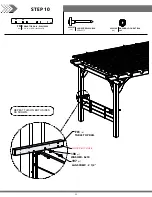 Предварительный просмотр 22 страницы Backyard Discovery ASHLAND 2006515B Owner'S Manual