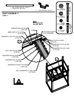 Предварительный просмотр 22 страницы Backyard Discovery Atlas 2002111 Assembly Instructions And Owner'S Manual