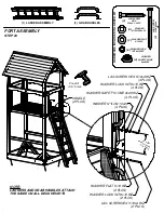 Предварительный просмотр 39 страницы Backyard Discovery Atlas 2002111 Assembly Instructions And Owner'S Manual