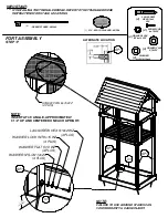 Предварительный просмотр 32 страницы Backyard Discovery Atlas 2002142 Assembly Instructions And Owner'S Manual