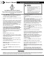 Предварительный просмотр 5 страницы Backyard Discovery Aurora Owner'S Manual & Assembly Instructions