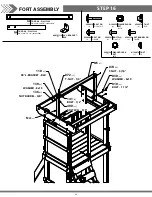 Предварительный просмотр 43 страницы Backyard Discovery Aurora Owner'S Manual & Assembly Instructions