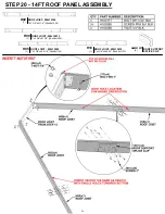 Предварительный просмотр 38 страницы Backyard Discovery Barrington 2206045 Manual