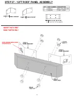 Предварительный просмотр 48 страницы Backyard Discovery Barrington 2206045 Manual